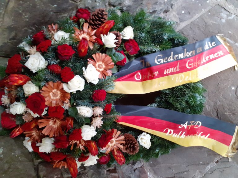 Volkstrauertrag AfD Vulkaneifel Daun